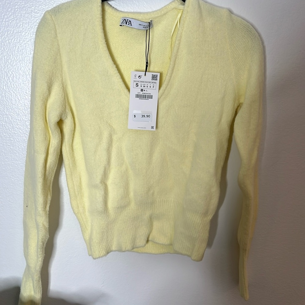 Zara Yellow Sweater